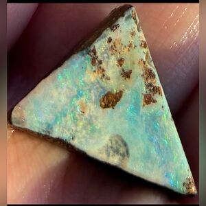 Beautiful 8ct Small Australian Boulder Rough Opal Loose Specimen Gemstone Z